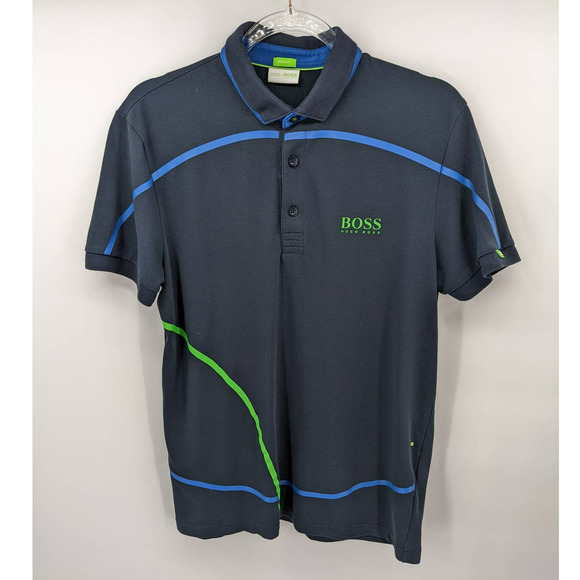 Hugo Boss Other - Hugo Boss by Martin Kaymer Navy Polo Shirt Modern Fit Medium